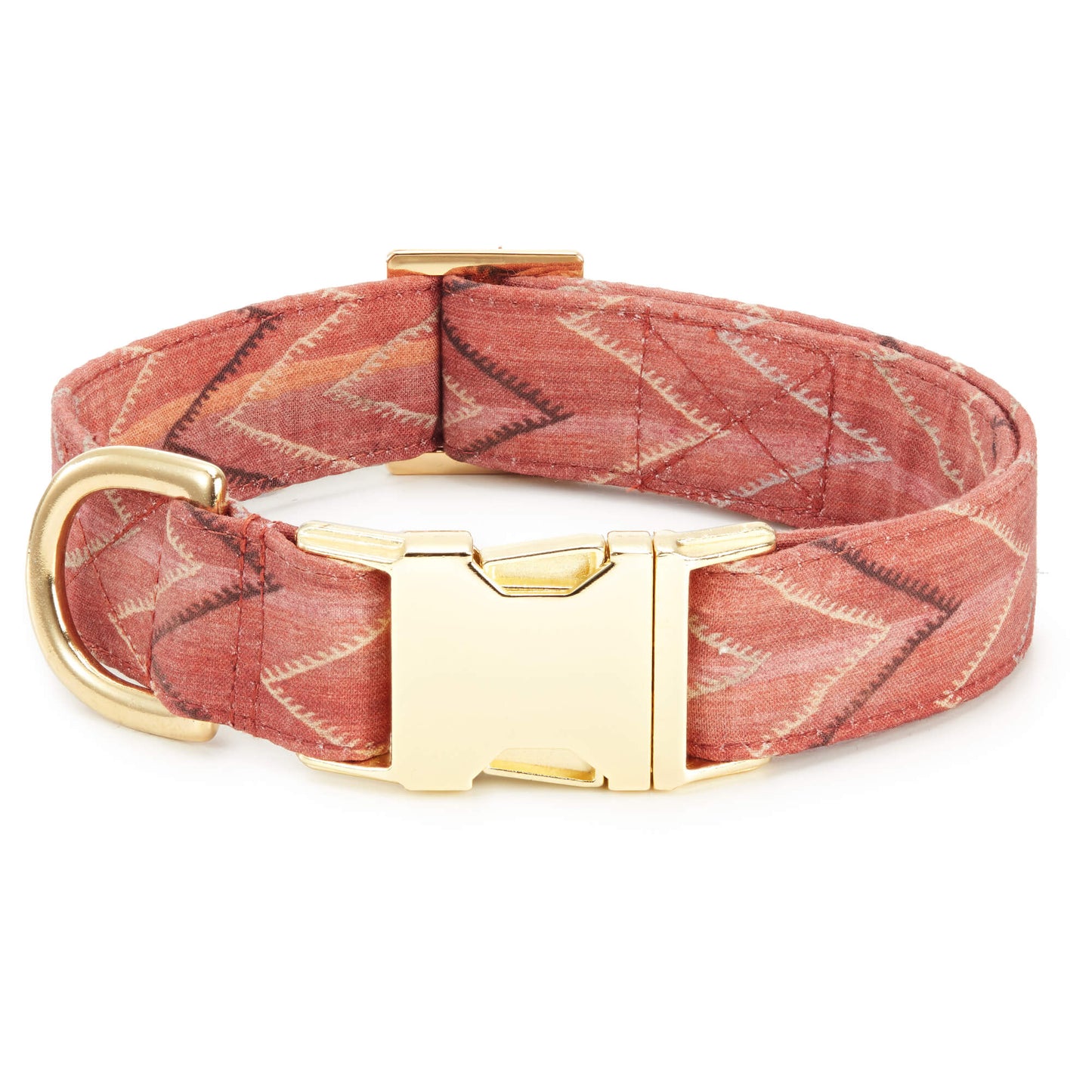 St. frank chevron kilim boho dog collar