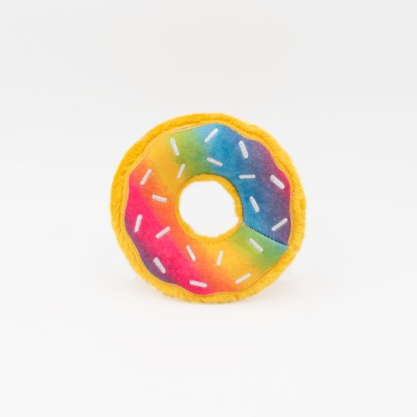 Zippy paws Junior donutz - Rainbow | Aesthetic dog toys