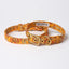 Bohemian sunset designer dog collar