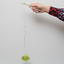 Olive octopus cat toy