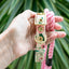 Cottage garden designer dog collar