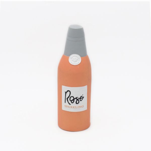 ZippyPaws Latex Happy Hour Crusherz Rosé Dog Toy