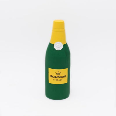 ZippyPaws Latex Happy Hour Crusherz Champagne Dog Toy