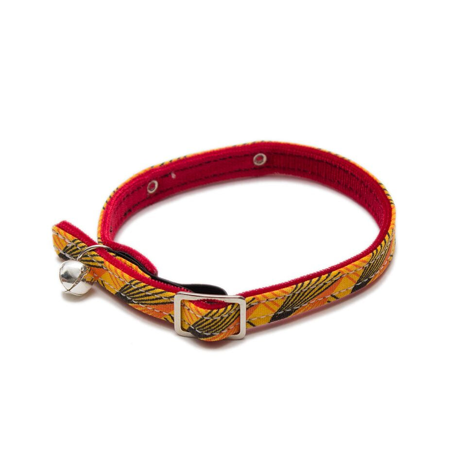 Fireworks cat collar