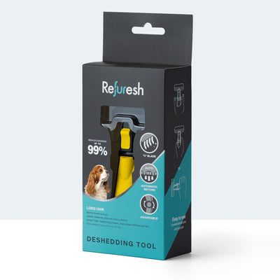 Deshedding Brush for Long fur coat