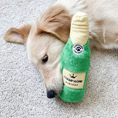 Zippy Paws | Aesthetic Happy Hour Crusherz - Champagne bottle dog toy