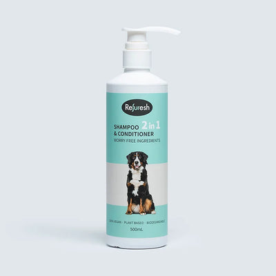 Dog shampoo and conditioner