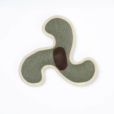 Frisbee plush pet toy