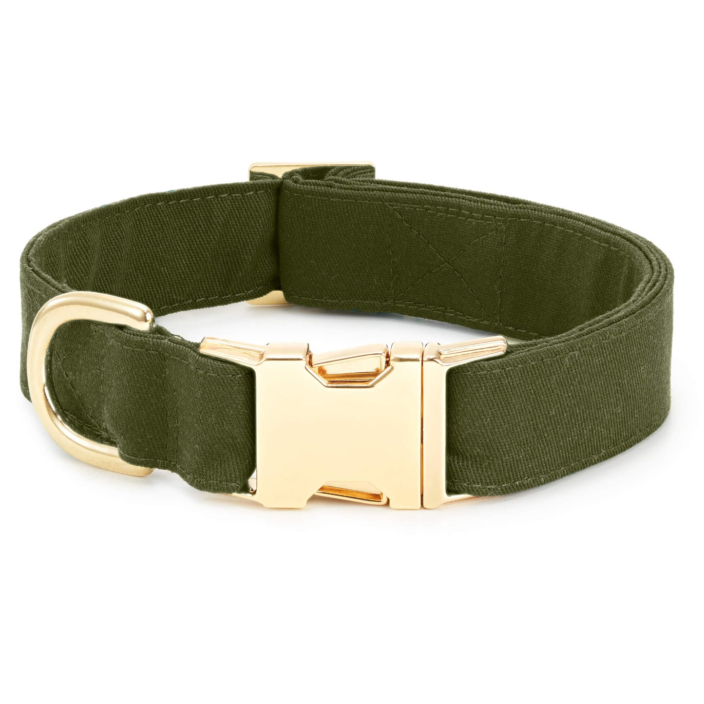 Olive dog collar