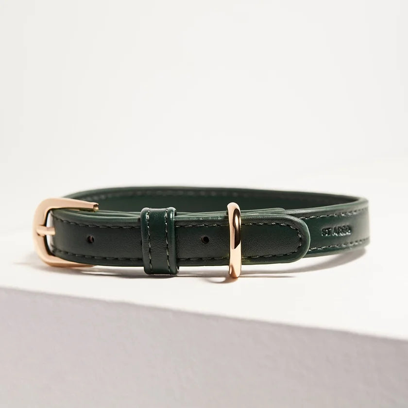 Collar – bottle green