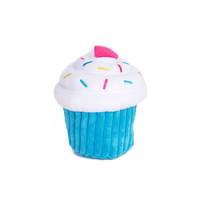 Zippy Paws : Cupcake blue aesthetic dog toy