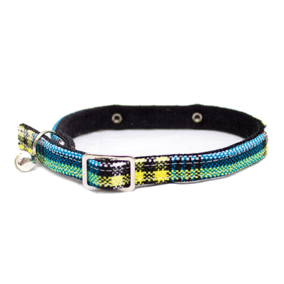 Shuka blue cat collar