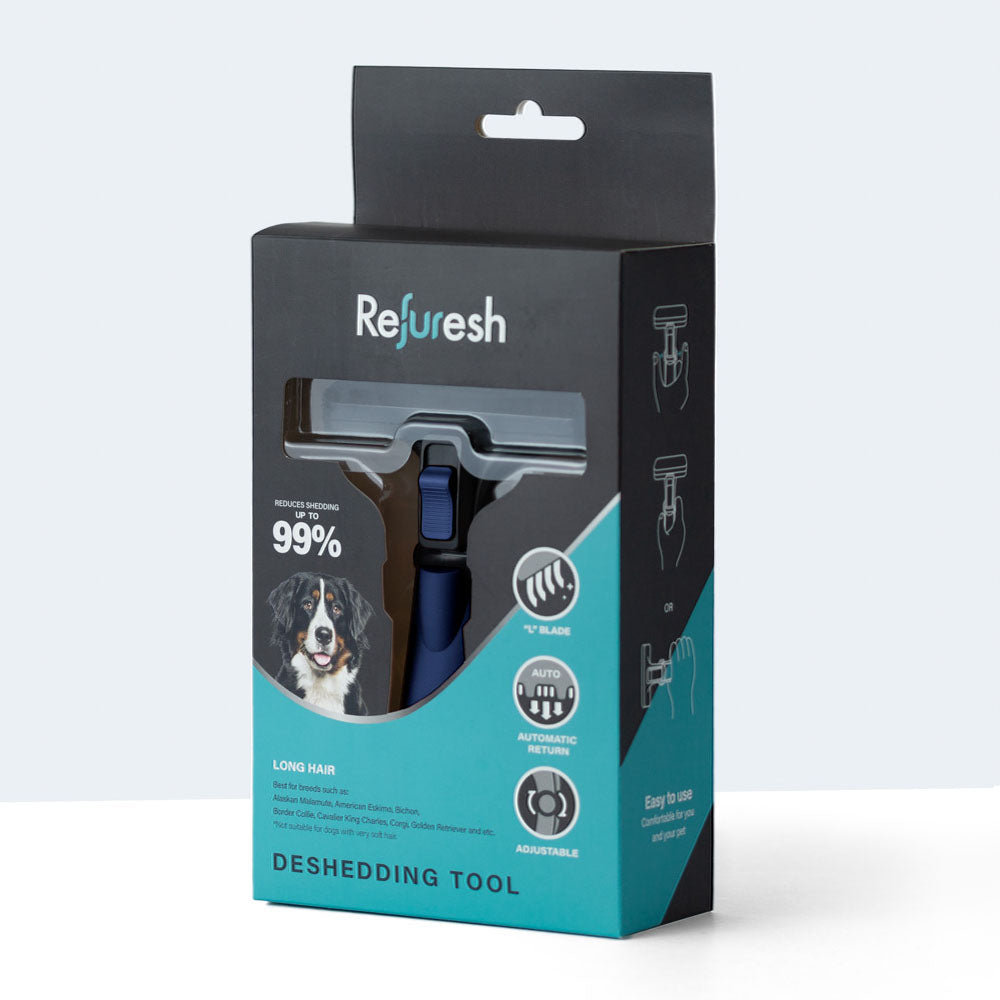Deshedding Brush for Long fur coat