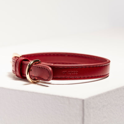 Collar – ruby red