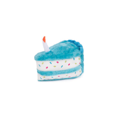 Zippy Paws Aesthetic dog toy - Birthday cake - blue